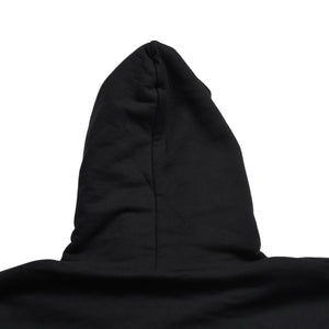New and unused CHROME HEARTS Logo zip up hoodie Dagger zip Cotton Silver 925 Black White Size M Used 4a009260