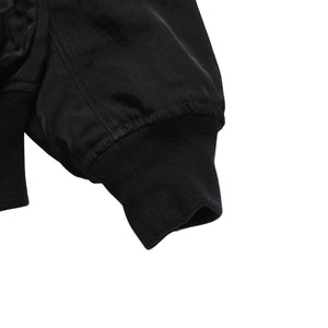 極美品 ISSEY MIYAKE MEN イッセイミヤケメン 96AW パラシュートカーゴボンバージャケット ブラック ネイビー サイズM 中古 4a009365