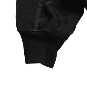 極美品 ISSEY MIYAKE MEN イッセイミヤケメン 96AW パラシュートカーゴボンバージャケット ブラック ネイビー サイズM 中古 4a009365