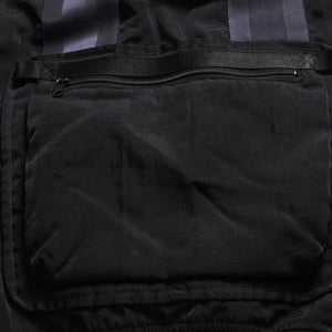 極美品 ISSEY MIYAKE MEN イッセイミヤケメン 96AW パラシュートカーゴボンバージャケット ブラック ネイビー サイズM 中古 4a009365
