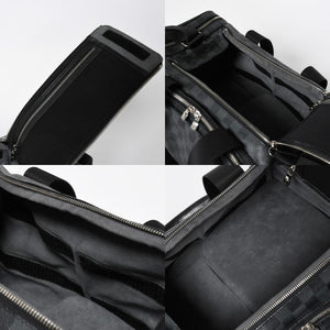 Very Good Condition LOUIS VUITTON Damier Graphite 2WAY Camera Bag Boston Bag Black Gray N58027 Used 4a009270