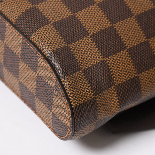 Very good condition LOUIS VUITTON Jeronimos waist bag N51994 body bag Damier brown gold hardware used 4a009646