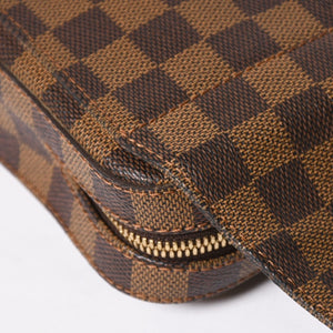 Very good condition LOUIS VUITTON Jeronimos waist bag N51994 body bag Damier brown gold hardware used 4a009646
