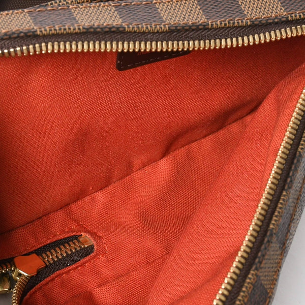 Very good condition LOUIS VUITTON Jeronimos waist bag N51994 body bag Damier brown gold hardware used 4a009646