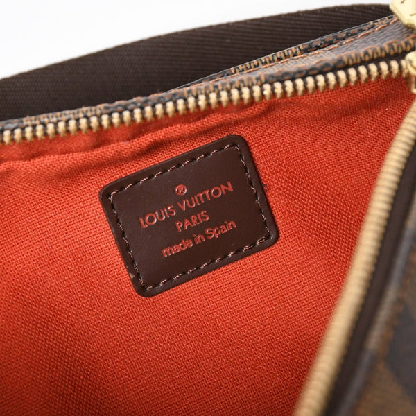 Very good condition LOUIS VUITTON Jeronimos waist bag N51994 body bag Damier brown gold hardware used 4a009646