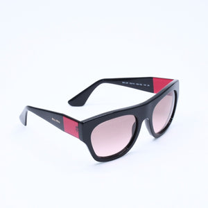 MIU MIU Sunglasses Eyewear Pink Black SMU 05P Size 52◻19 Excellent condition, used item 4a009636