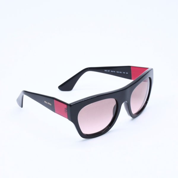 MIU MIU Sunglasses Eyewear Pink Black SMU 05P Size 52◻19 Excellent condition, used item 4a009636