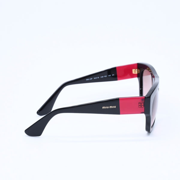 MIU MIU Sunglasses Eyewear Pink Black SMU 05P Size 52◻19 Excellent condition, used item 4a009636