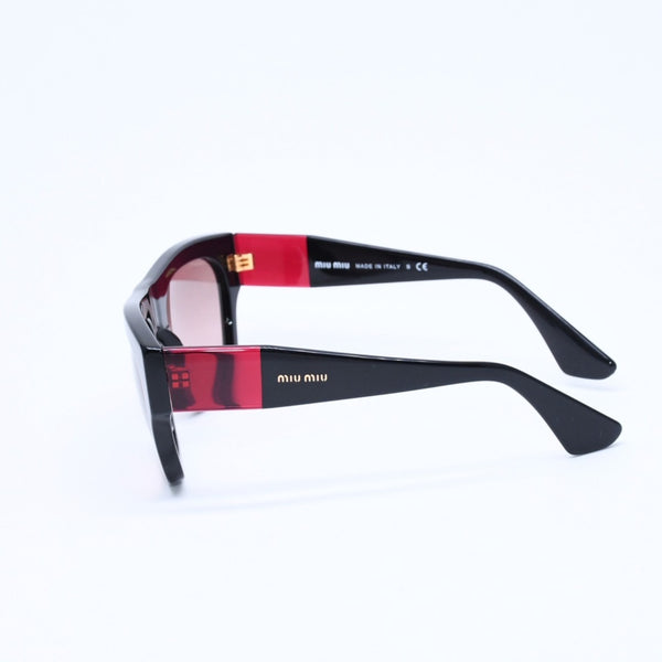 MIU MIU Sunglasses Eyewear Pink Black SMU 05P Size 52◻19 Excellent condition, used item 4a009636