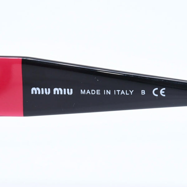 MIU MIU Sunglasses Eyewear Pink Black SMU 05P Size 52◻19 Excellent condition, used item 4a009636