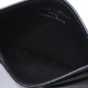 新品同様 LOUIS VUITTON ルイヴィトン ポルト カルト ダブル カードケース モノグラム エクリプス M62170 キャンバス 中古 4a009273
