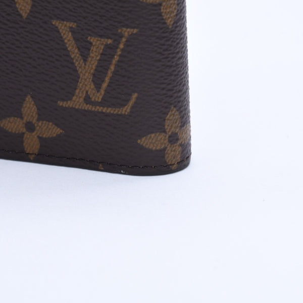 新品同様 LOUIS VUITTON ルイヴィトン パスポートケース クーヴェルテュールパスポールNM M64502 モノグラムキャンバス ブラウン パスケース 中古 4a009272