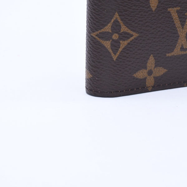 新品同様 LOUIS VUITTON ルイヴィトン パスポートケース クーヴェルテュールパスポールNM M64502 モノグラムキャンバス ブラウン パスケース 中古 4a009272
