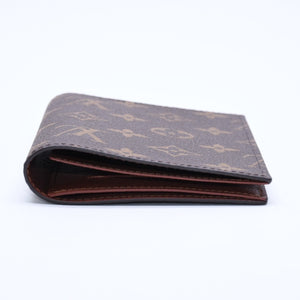 新品同様 LOUIS VUITTON ルイヴィトン パスポートケース クーヴェルテュールパスポールNM M64502 モノグラムキャンバス ブラウン パスケース 中古 4a009272
