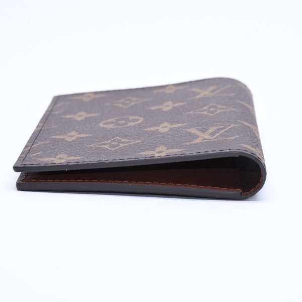 新品同様 LOUIS VUITTON ルイヴィトン パスポートケース クーヴェルテュールパスポールNM M64502 モノグラムキャンバス ブラウン パスケース 中古 4a009272