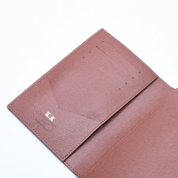 新品同様 LOUIS VUITTON ルイヴィトン パスポートケース クーヴェルテュールパスポールNM M64502 モノグラムキャンバス ブラウン パスケース 中古 4a009272