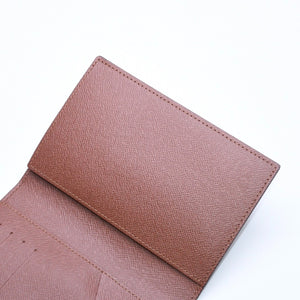 新品同様 LOUIS VUITTON ルイヴィトン パスポートケース クーヴェルテュールパスポールNM M64502 モノグラムキャンバス ブラウン パスケース 中古 4a009272