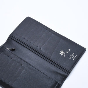 極美品 LOUIS VUITTON ルイヴィトン モノグラム エクリプス ポルトフォイユ ブラザ 二つ折り長財布 M61697 ブラック 中古 4a009271