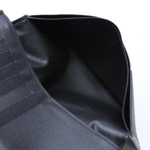 極美品 LOUIS VUITTON ルイヴィトン モノグラム エクリプス ポルトフォイユ ブラザ 二つ折り長財布 M61697 ブラック 中古 4a009271