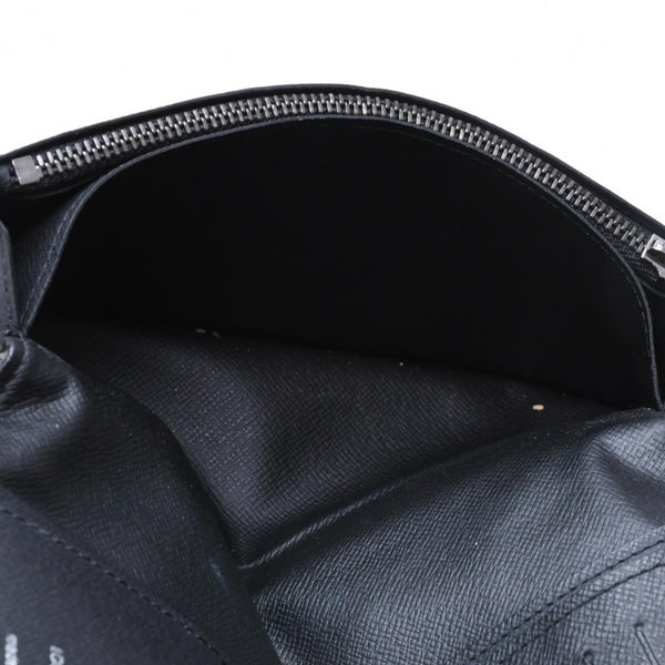 極美品 LOUIS VUITTON ルイヴィトン モノグラム エクリプス ポルトフォイユ ブラザ 二つ折り長財布 M61697 ブラック 中古 4a009271