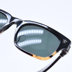 CHROME HEARTS GITTIN ANY? Gittin Any Sunglasses Eyewear Size 52□19 145 BS Flare Decoration Black Good Condition Used 4a009284