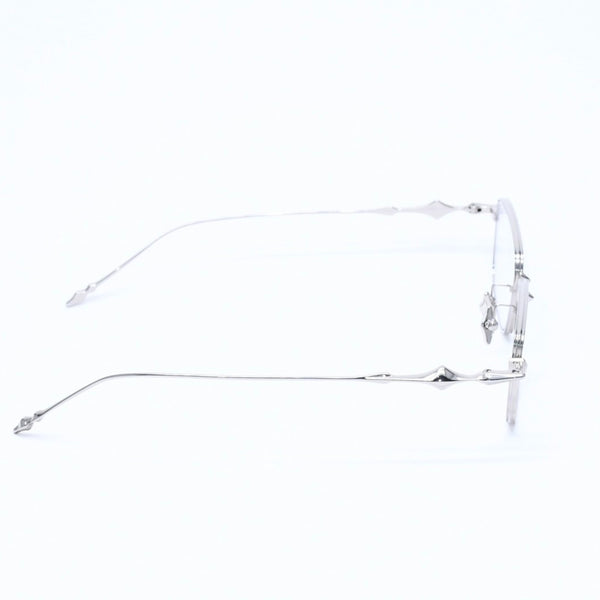 極美品 GENTLE MONSTER ジェントルモンスター 眼鏡 アイウェア ATOMIC アトミック スクエア シルバー金具 サイズ56◻︎17-151GD 中古 4a009283