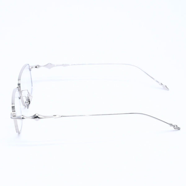 極美品 GENTLE MONSTER ジェントルモンスター 眼鏡 アイウェア ATOMIC アトミック スクエア シルバー金具 サイズ56◻︎17-151GD 中古 4a009283