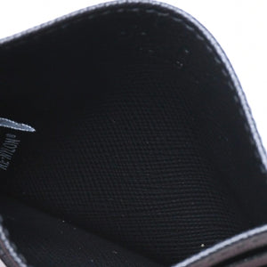 Like new PRADA Re-Nylon x Saffiano leather card case 2MC025 black triangle logo plate used 4a009274