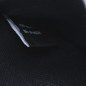 Like new PRADA Re-Nylon x Saffiano leather card case 2MC025 black triangle logo plate used 4a009274