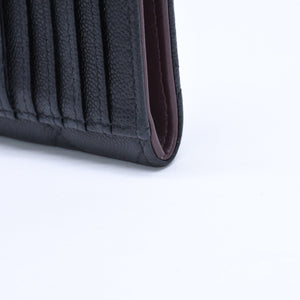 極美品 CHANEL シャネル クラシック ジップ カードケース AP3179 ランダム番台 ブラック ミニウォレット ココマーク ゴールド金具 中古 4a009280