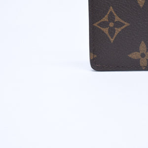 新品同様 LOUISVUITTON ルイヴィトン ポルトカルトサーンプル シマウマ カードケース 名刺入れ M11448 モノグラムキャンバス ブラウン 中古 4a009282