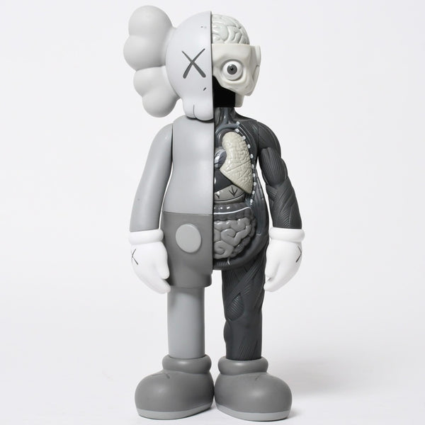 KAWS カウズ OPEN EDITION オープンエディション 2016 人体模型 MEDICOMTOY メディコムトイ アート グレー 美品 中古 4a009295