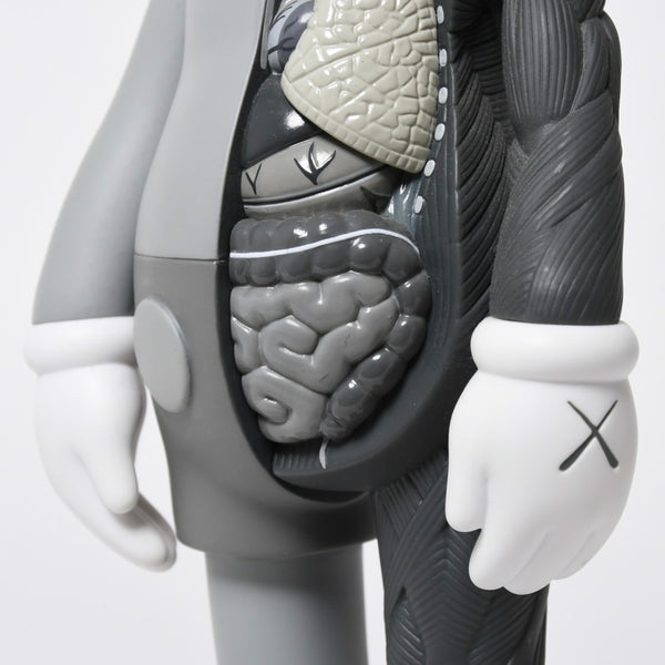KAWS カウズ OPEN EDITION オープンエディション 2016 人体模型 MEDICOMTOY メディコムトイ アート グレー 美品 中古 4a009295