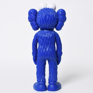 KAWS BFF Open Edition Vinyl Figure Blue カウズ フィギュア ブルー メディコムトイ MoMA EXCLUSIVE MEDICOM TOY 美品 限定 中古 4a009301