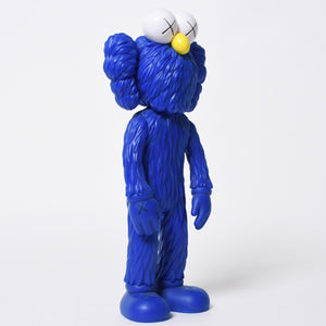 KAWS BFF Open Edition Vinyl Figure Blue カウズ フィギュア ブルー メディコムトイ MoMA EXCLUSIVE MEDICOM TOY 美品 限定 中古 4a009301