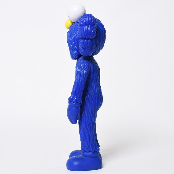 KAWS BFF Open Edition Vinyl Figure Blue カウズ フィギュア ブルー メディコムトイ MoMA EXCLUSIVE MEDICOM TOY 美品 限定 中古 4a009301