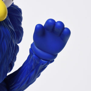 KAWS BFF Open Edition Vinyl Figure Blue カウズ フィギュア ブルー メディコムトイ MoMA EXCLUSIVE MEDICOM TOY 美品 限定 中古 4a009301