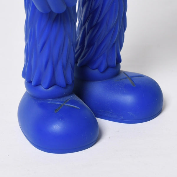 KAWS BFF Open Edition Vinyl Figure Blue カウズ フィギュア ブルー メディコムトイ MoMA EXCLUSIVE MEDICOM TOY 美品 限定 中古 4a009301