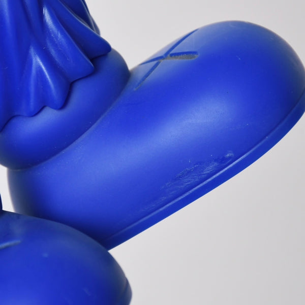 KAWS BFF Open Edition Vinyl Figure Blue カウズ フィギュア ブルー メディコムトイ MoMA EXCLUSIVE MEDICOM TOY 美品 限定 中古 4a009301