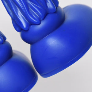 KAWS BFF Open Edition Vinyl Figure Blue カウズ フィギュア ブルー メディコムトイ MoMA EXCLUSIVE MEDICOM TOY 美品 限定 中古 4a009301