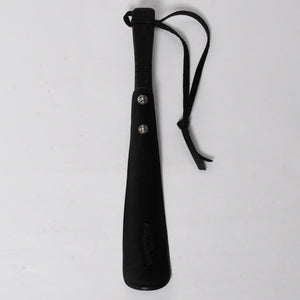 極美品 CHROME HEARTS クロムハーツ SHOE HORN W/EBONY シューホーン 靴ベラ CHクロス エボニーウッド シルバー925 中古 4a009222