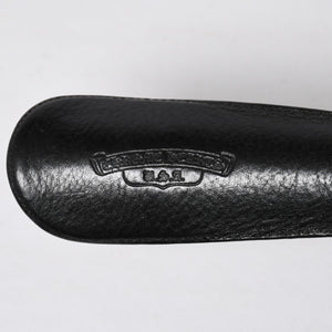 極美品 CHROME HEARTS クロムハーツ SHOE HORN W/EBONY シューホーン 靴ベラ CHクロス エボニーウッド シルバー925 中古 4a009222