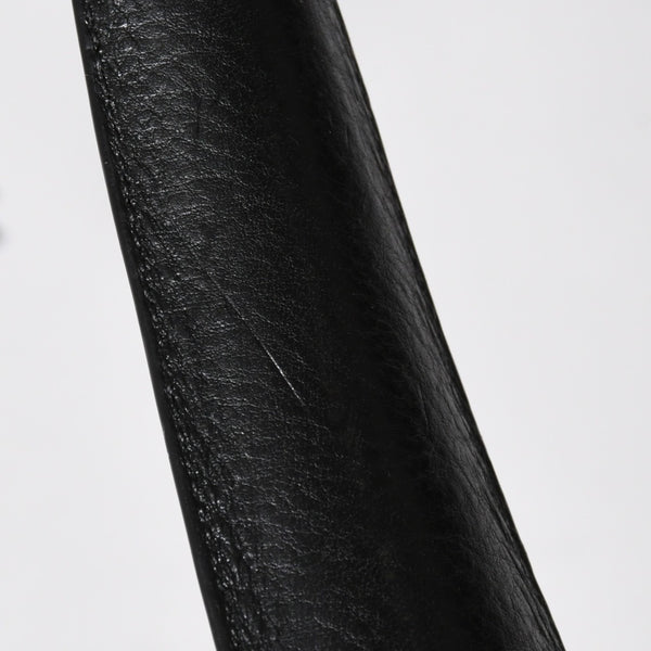 極美品 CHROME HEARTS クロムハーツ SHOE HORN W/EBONY シューホーン 靴ベラ CHクロス エボニーウッド シルバー925 中古 4a009222