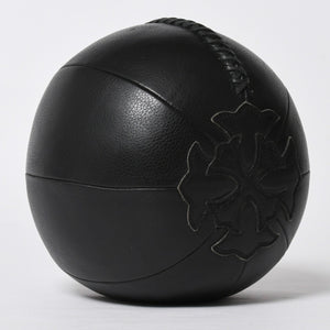 極美品 CHROME HEARTS クロムハーツ MEDICINE BALL SML メディシンボール スモール CHプラスパッチ 4パッチ レザー シルバー925 中古 4a009220