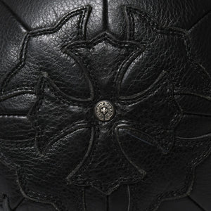 極美品 CHROME HEARTS クロムハーツ MEDICINE BALL SML メディシンボール スモール CHプラスパッチ 4パッチ レザー シルバー925 中古 4a009220