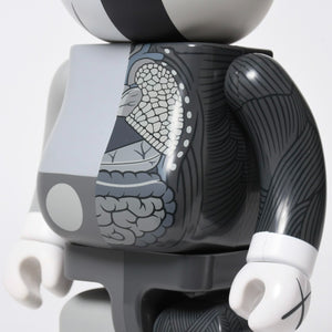 KAWS BE@RBRIK Gray COMPANION Human Anatomy Model 400% Original Fake Excellent Condition Used 4a009304