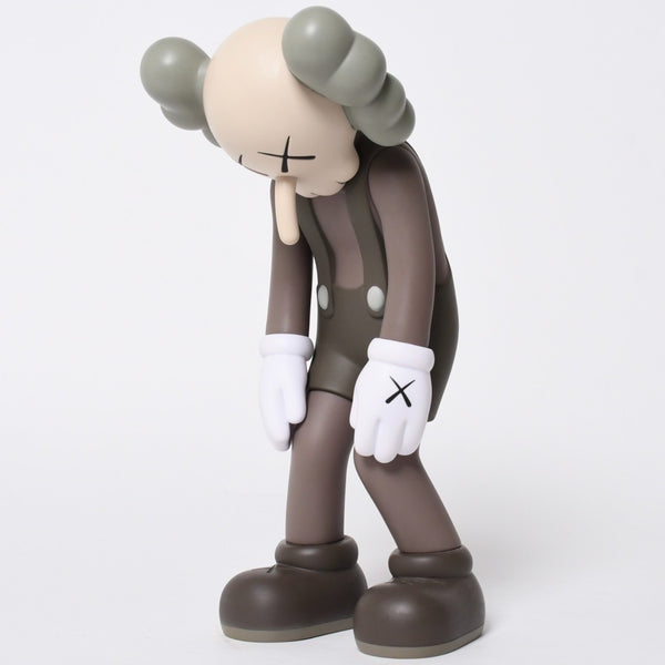 KAWS カウズ MEDICOM TOY メディコムトイ SMALL LIE companion フィギュア サイズ 11アート ブラウン 美品 中古 4a009305