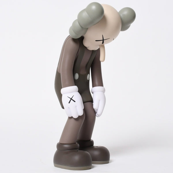 KAWS カウズ MEDICOM TOY メディコムトイ SMALL LIE companion フィギュア サイズ 11アート ブラウン 美品 中古 4a009305