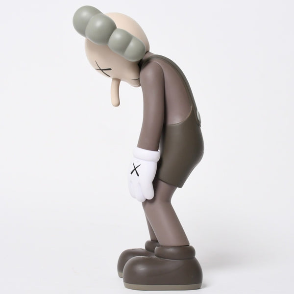KAWS カウズ MEDICOM TOY メディコムトイ SMALL LIE companion フィギュア サイズ 11アート ブラウン 美品 中古 4a009305