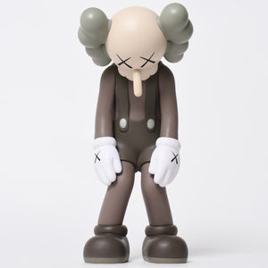 KAWS カウズ MEDICOM TOY メディコムトイ SMALL LIE companion フィギュア サイズ 11アート ブラウン 美品 中古 4a009305